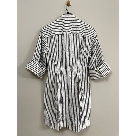 Madewell Tucked Mini Shirtdress NWT Size 6 - Picture 14 of 14